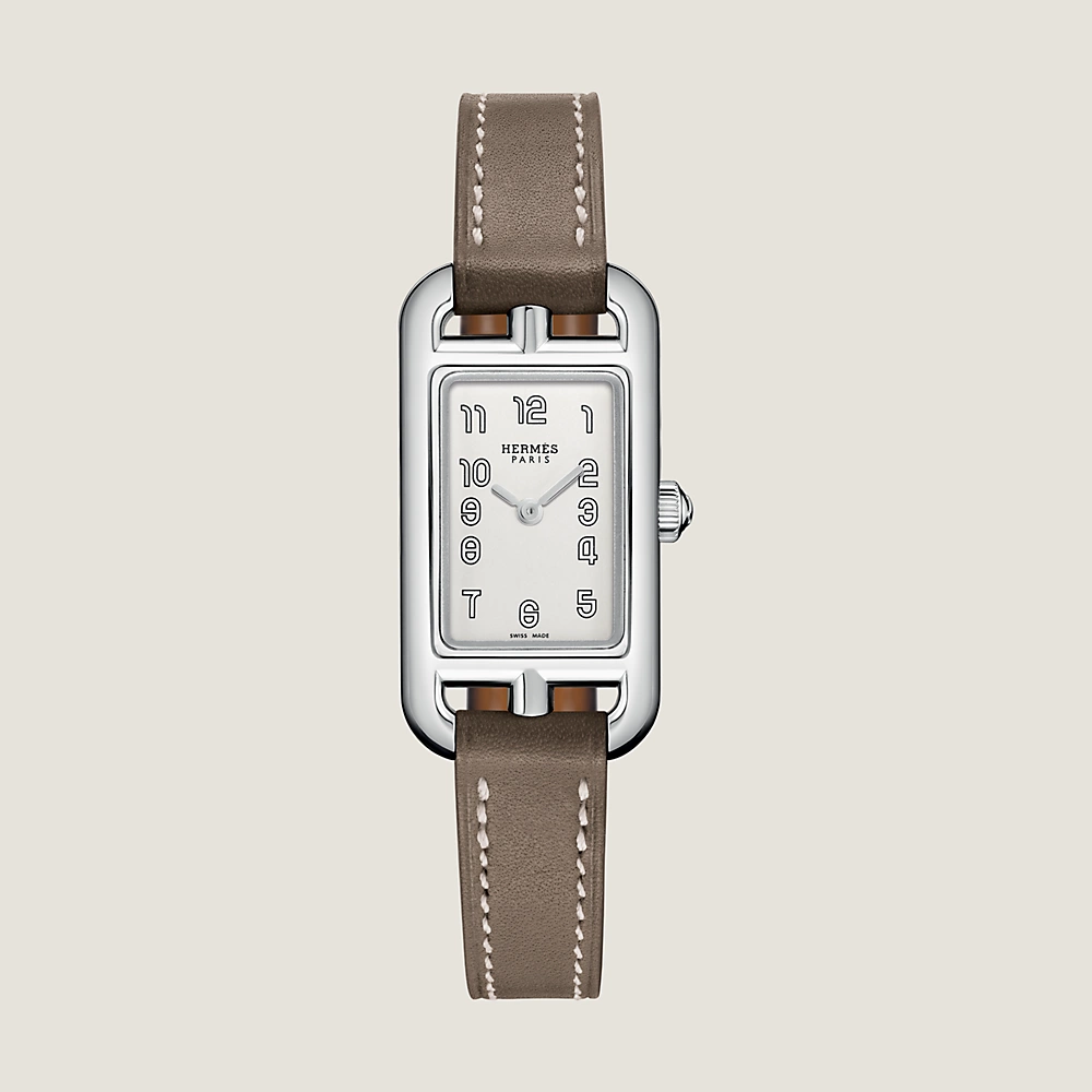 HERMÈS Nantucket watch, small model, 29 mm